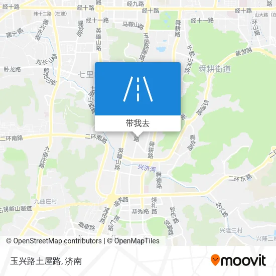 玉兴路土屋路地图