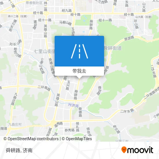 舜耕路地图