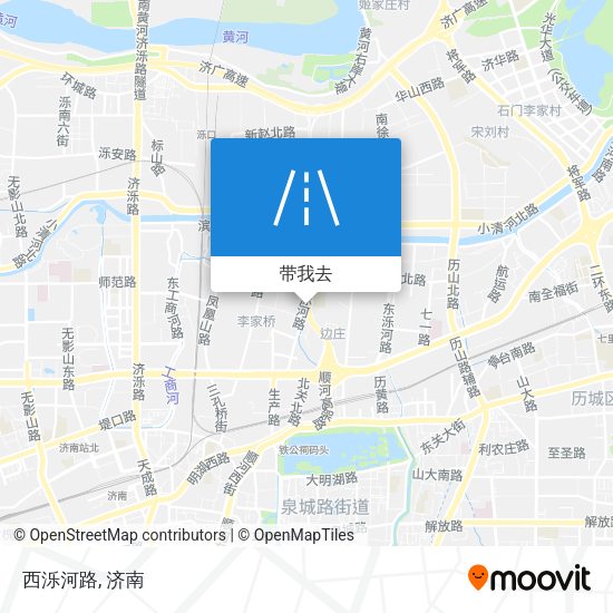 西泺河路地图