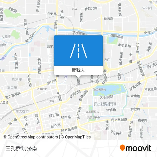 三孔桥街地图