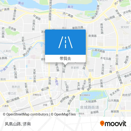 凤凰山路地图