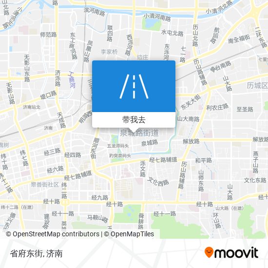 省府东街地图