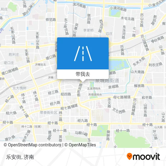 乐安街地图