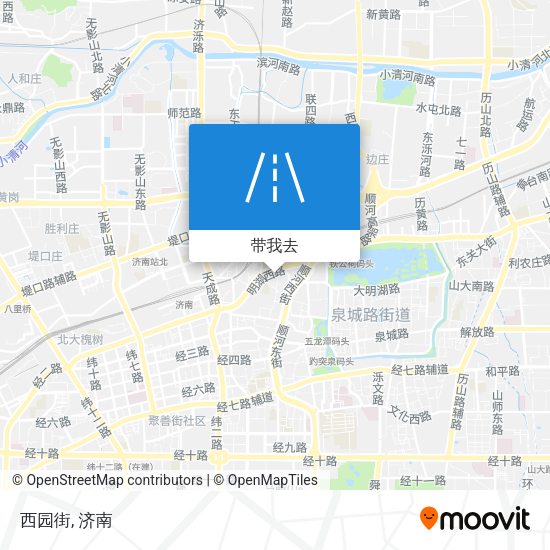 西园街地图