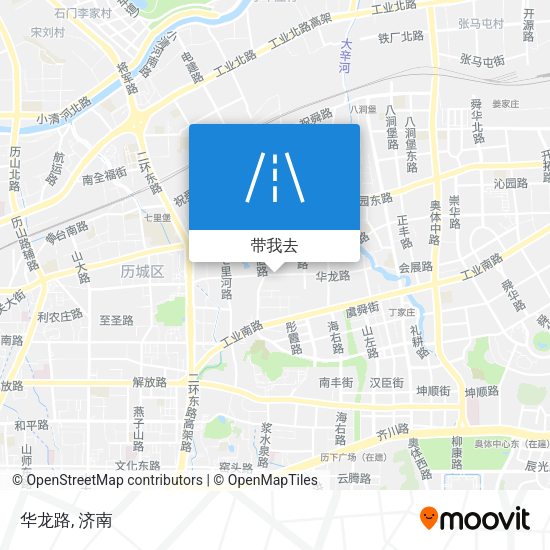 华龙路地图