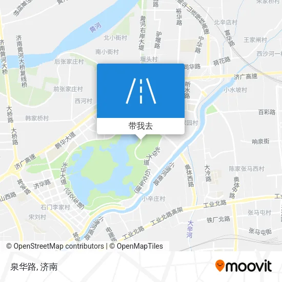 泉华路地图