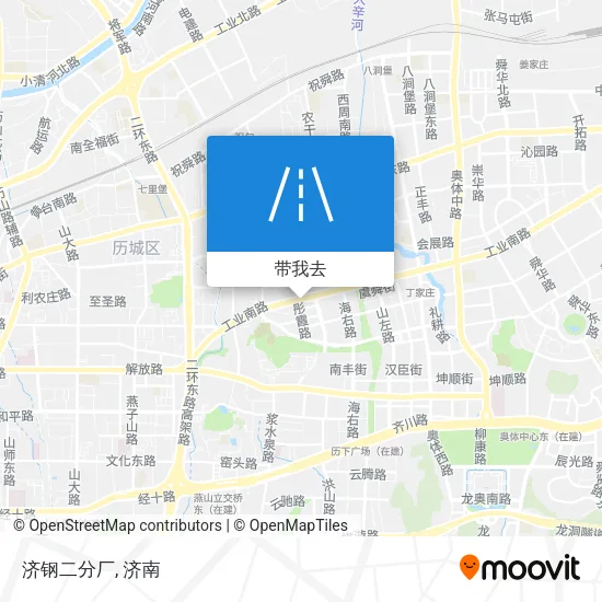 济钢二分厂地图