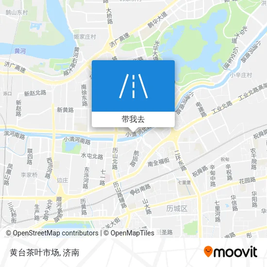 黄台茶叶市场地图