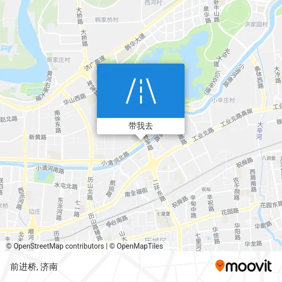 前进桥地图