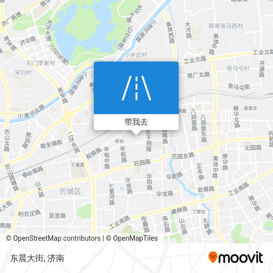东晨大街地图