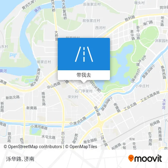 泺华路地图
