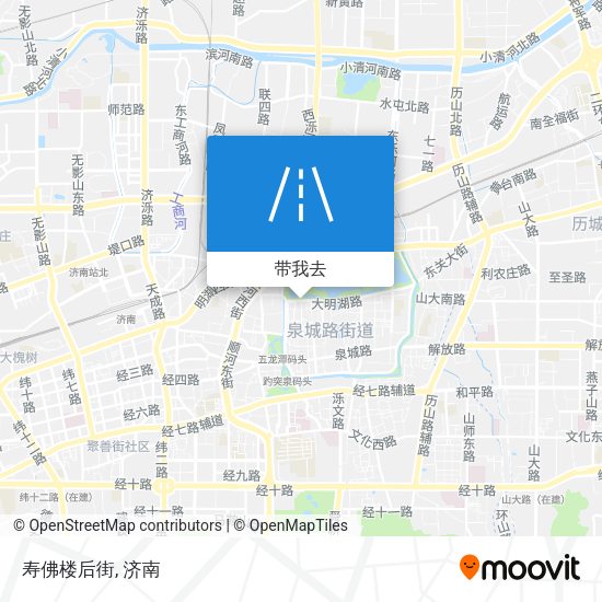 寿佛楼后街地图