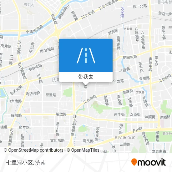 七里河小区地图