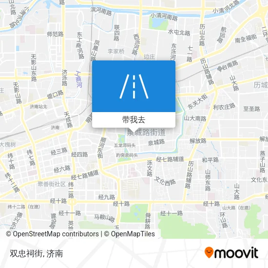 双忠祠街地图