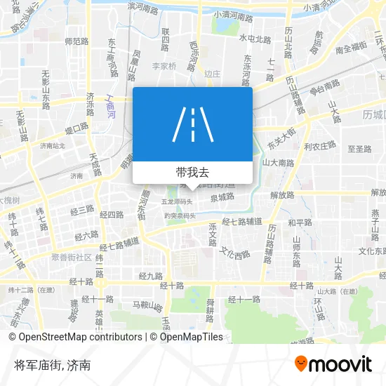 将军庙街地图