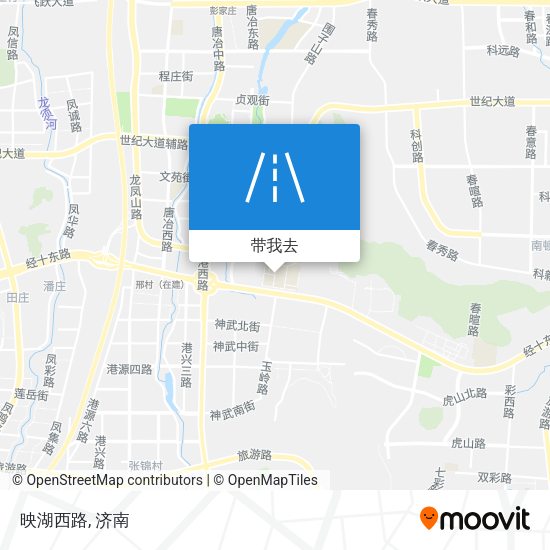 映湖西路地图