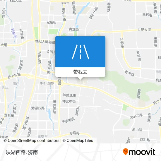 映湖西路地图