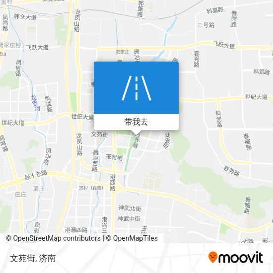文苑街地图
