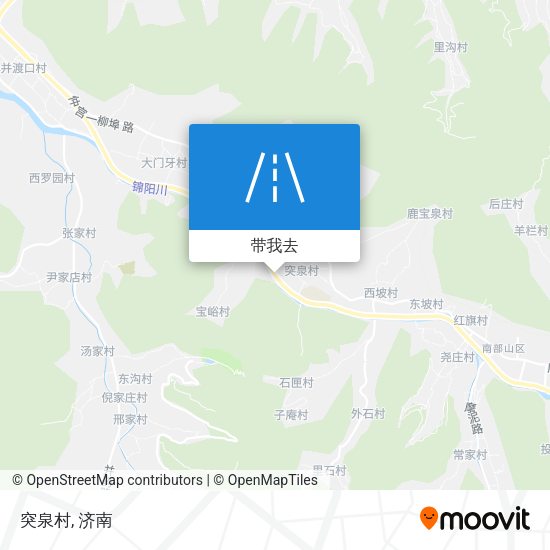 突泉村地图