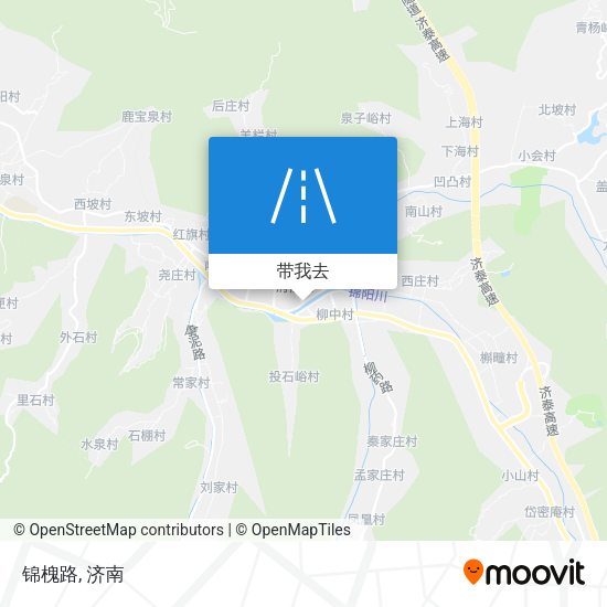 锦槐路地图
