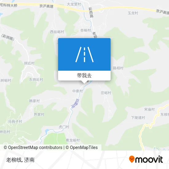 老柳线地图