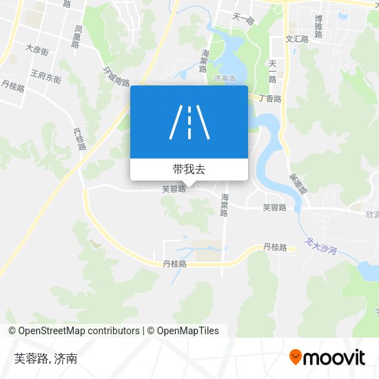 芙蓉路地图