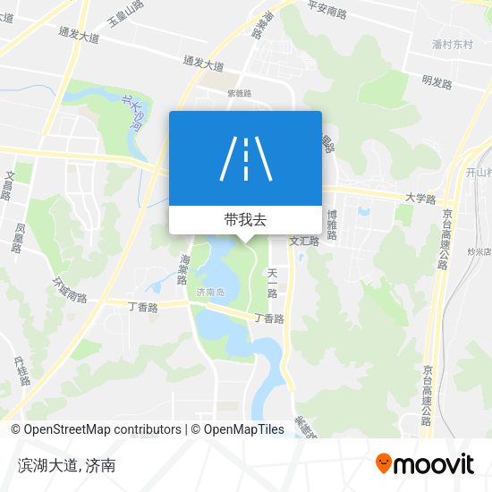 滨湖大道地图