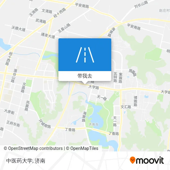 中医药大学地图