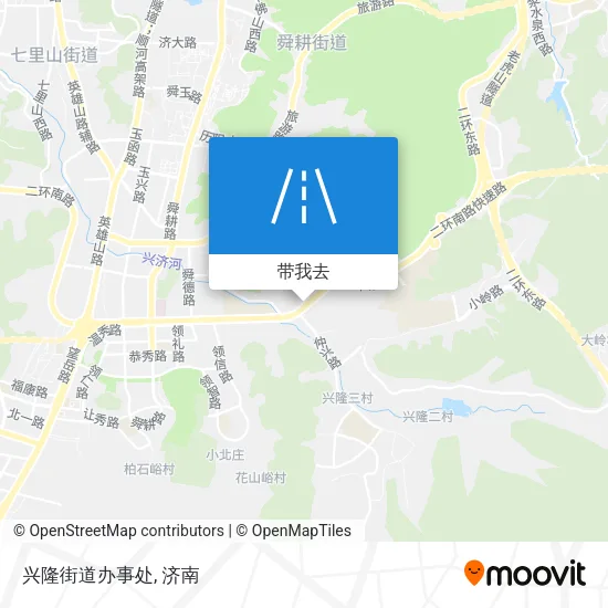 兴隆街道办事处地图
