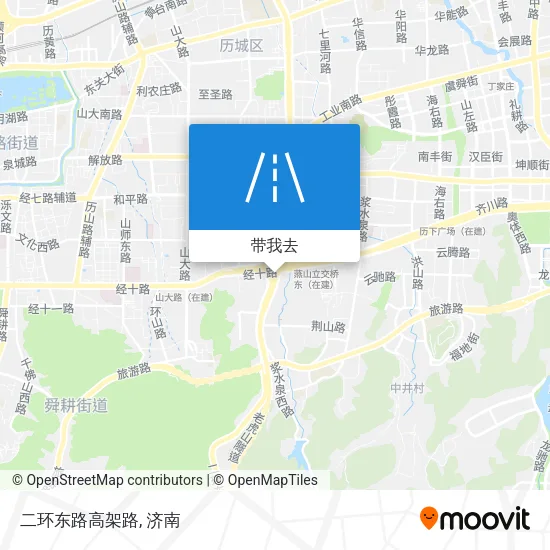 二环东路高架路地图
