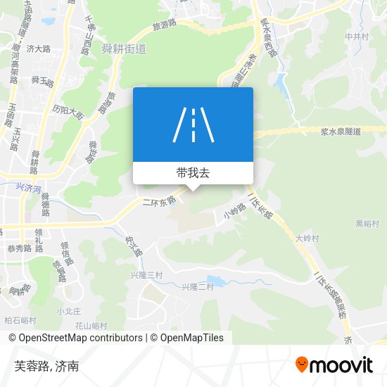 芙蓉路地图