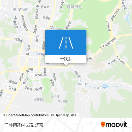 二环南路舜世路地图