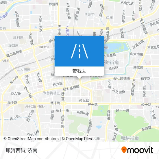 顺河西街地图