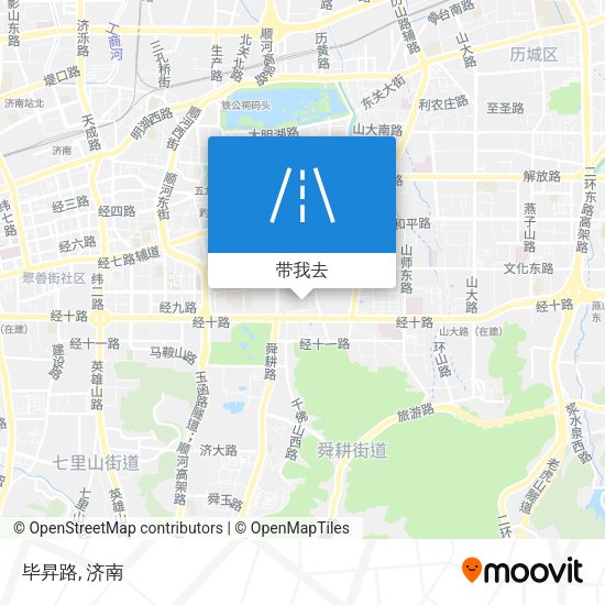 毕昇路地图