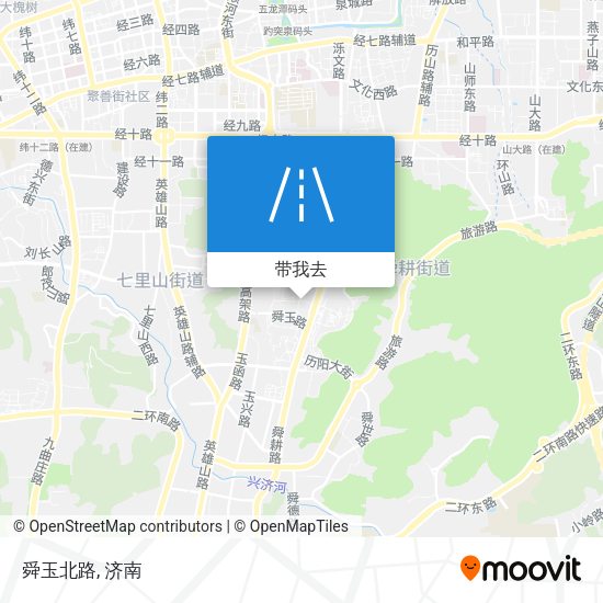 舜玉北路地图