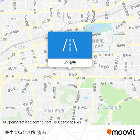 民生大街经八路地图