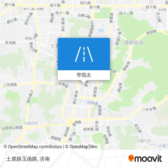 土屋路玉函路地图