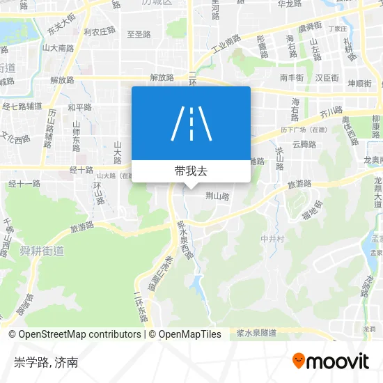 崇学路地图