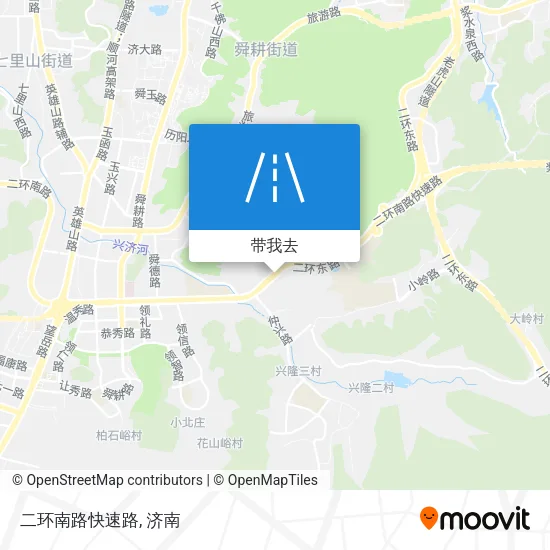 二环南路快速路地图