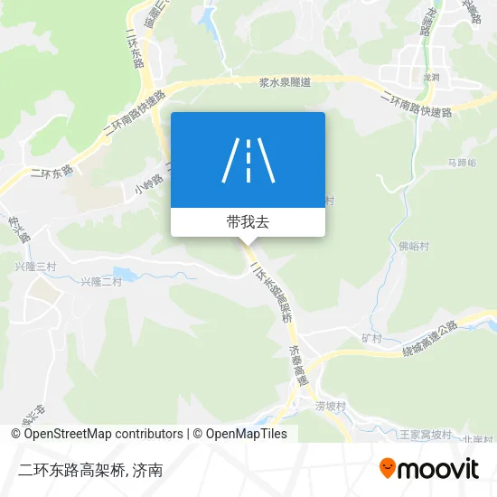二环东路高架桥地图