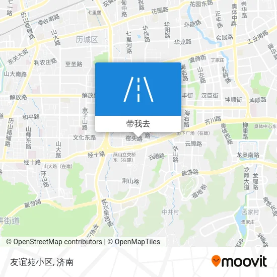 友谊苑小区地图