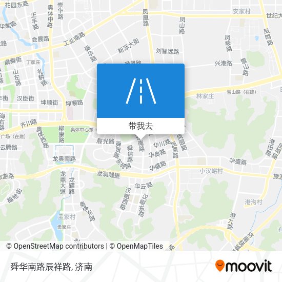 舜华南路辰祥路地图