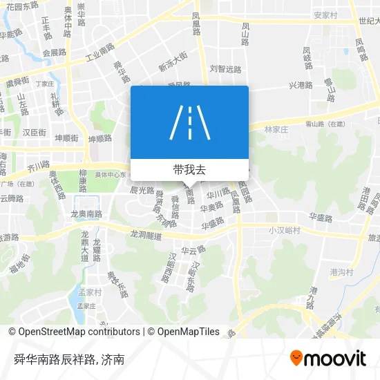 舜华南路辰祥路地图