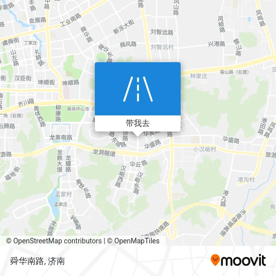 舜华南路地图