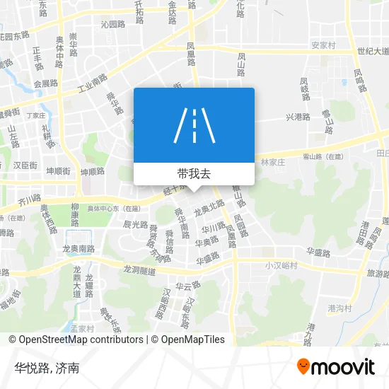 华悦路地图