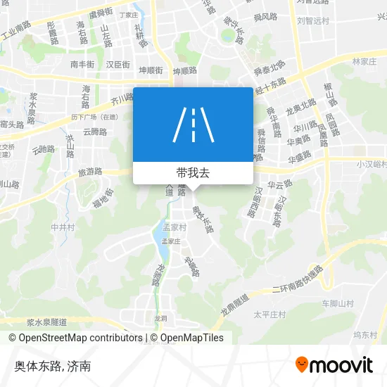 奥体东路地图