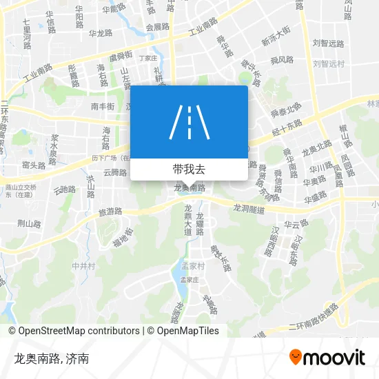 龙奥南路地图