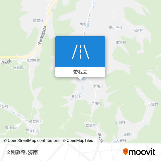 金刚纂路地图