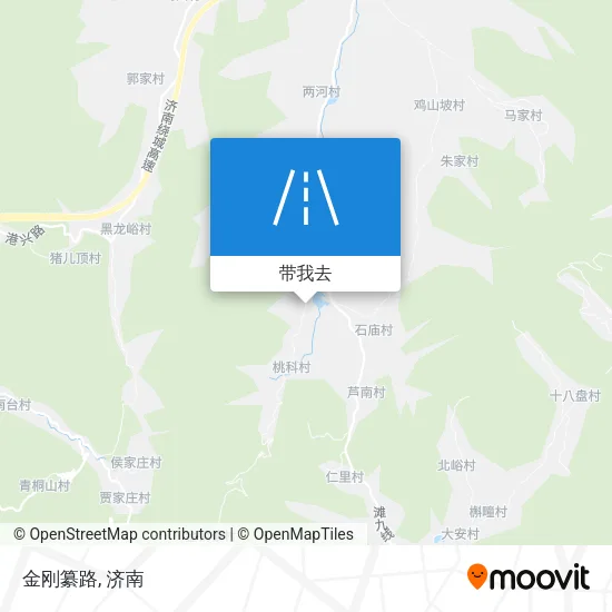 金刚纂路地图