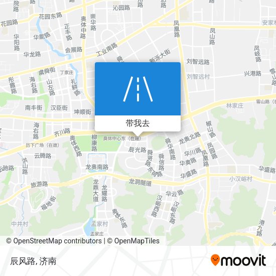 辰风路地图